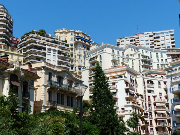 residential buildings in monaco