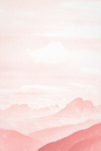 pink mountain gradiant